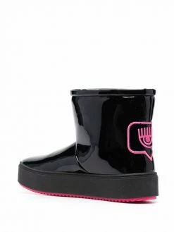 Chiara Ferragni round-toe boots