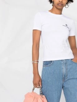 Chiara Ferragni logo-embroidered T-shirt
