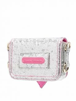 Chiara Ferragni glitter-detail shoulder bag