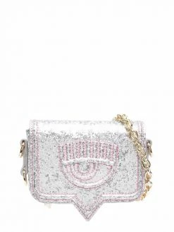 Chiara Ferragni glitter-detail shoulder bag