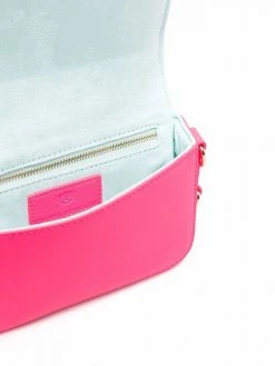 Chiara Ferragni debossed logo shoulder bag