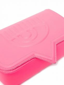 Chiara Ferragni Eyelike debossed shoulder bag