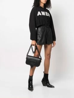 Chiara Ferragni Eyelike embossed shoulder bag