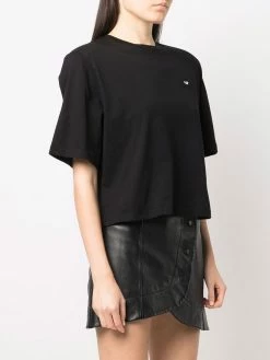 Chiara Ferragni embroidered-logo cotton T-shirt