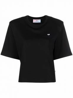 Chiara Ferragni embroidered-logo cotton T-shirt