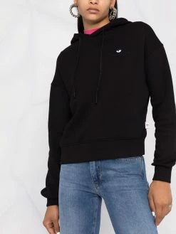 Chiara Ferragni Embroidered logo drawstring hoodie hoodies of women 10 Chiara Ferragni embroidered-logo drawstring hoodie