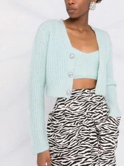 Chiara Ferragni embellished-button cardigan