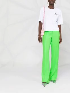 Chiara Ferragni embroidered-logo T-shirt