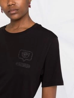 Chiara Ferragni logo-print cotton T-shirt