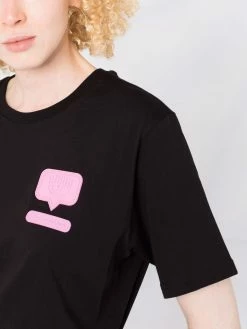 Chiara Ferragni logo-patch T-shirt