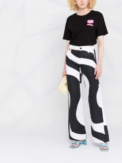 Chiara Ferragni logo-patch T-shirt