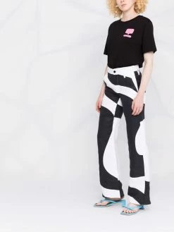 Chiara Ferragni logo-patch T-shirt