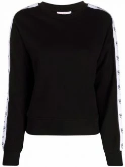 Chiara Ferragni logomania-tape sweatshirt