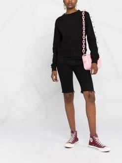 Chiara Ferragni logomania-tape sweatshirt