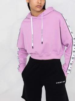 Chiara Ferragni side logo-print hoodie