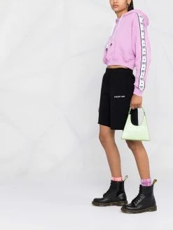 Chiara Ferragni side logo-print hoodie