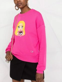 Chiara Ferragni logo-print jumper