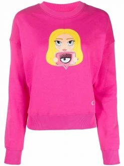 Chiara Ferragni logo-print jumper