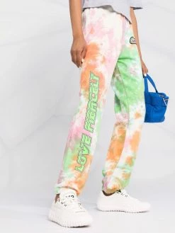 Chiara Ferragni tie dye-print cotton track pants