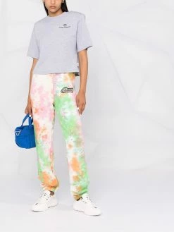 Chiara Ferragni tie dye-print cotton track pants