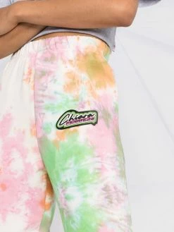 Chiara Ferragni tie dye-print cotton track pants