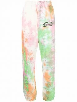 Chiara Ferragni tie dye-print cotton track pants