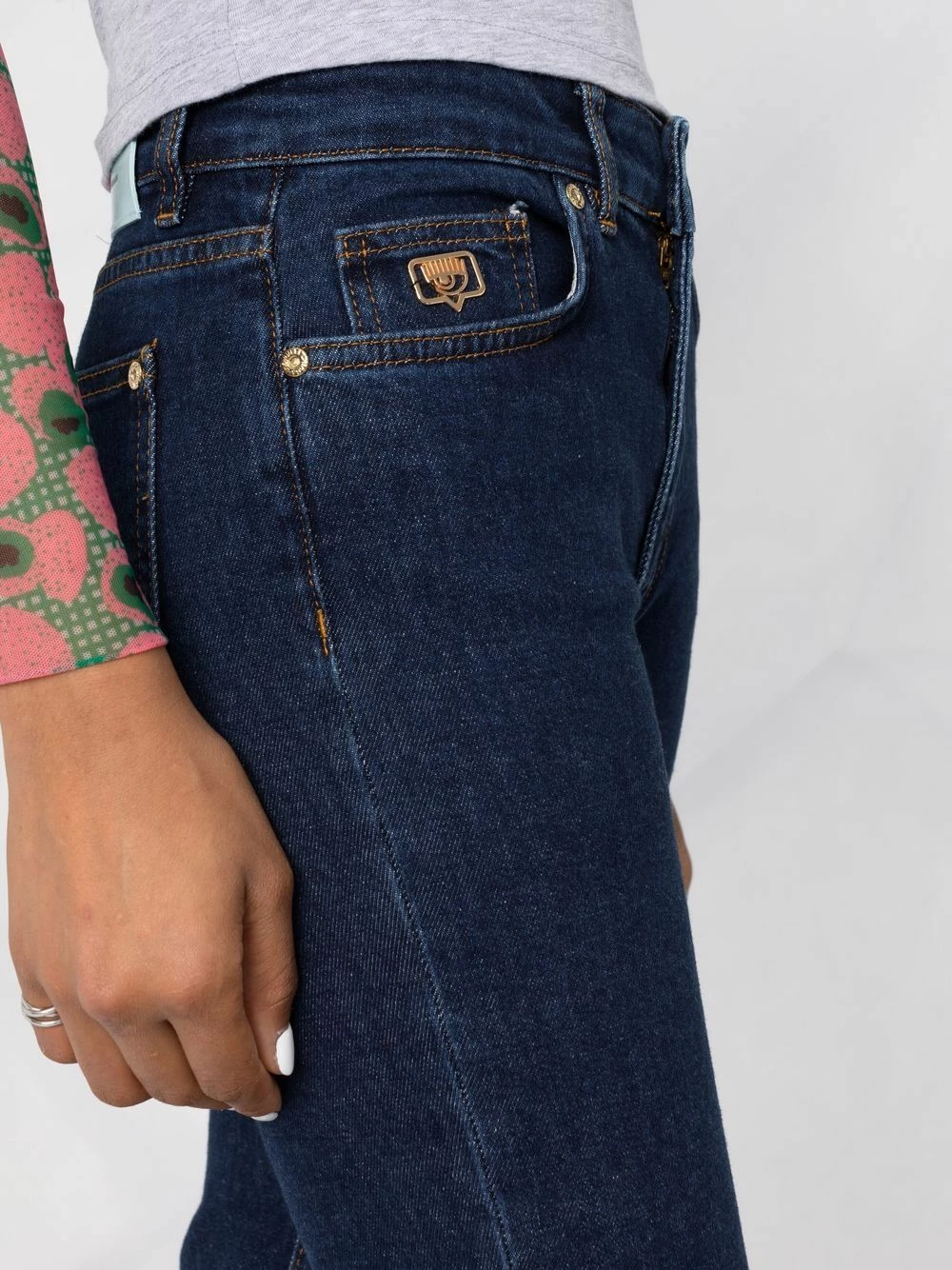 Chiara Ferragni Wide cropped leg trousers cropped pants of women 5 Chiara Ferragni wide cropped leg trousers