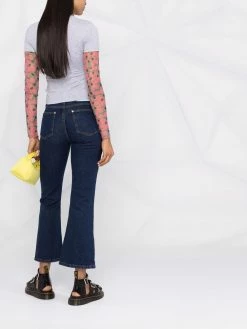 Chiara Ferragni Wide cropped leg trousers cropped pants of women 9 Chiara Ferragni wide cropped leg trousers