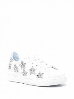 Chiara Ferragni glitter star low-top sneakers