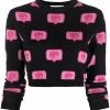 Chiara Ferragni Logomania-intarsia wool jumper