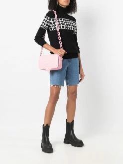 Chiara Ferragni Eyelike faux-leather crossbody bag