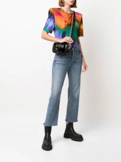 Chiara Ferragni debossed logo crossbody bag