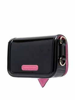 Chiara Ferragni debossed logo crossbody bag