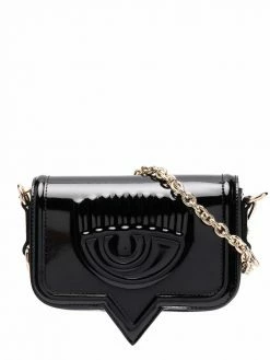 Chiara Ferragni debossed logo crossbody bag