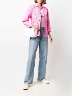 Chiara Ferragni debossed motif crossbody bag