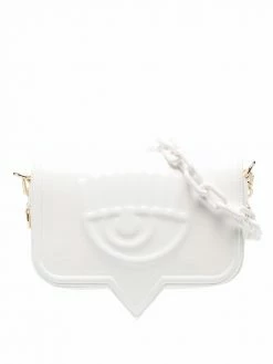 Chiara Ferragni debossed motif crossbody bag