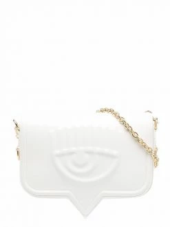 Chiara Ferragni debossed motif crossbody bag