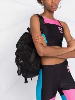 Chiara Ferragni panelled cropped top