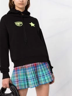 Chiara Ferragni logo print hoodie