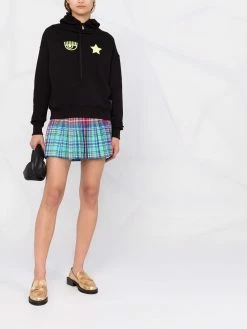 Chiara Ferragni logo print hoodie