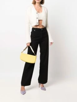 Chiara Ferragni ribbed-knit cropped cardigan