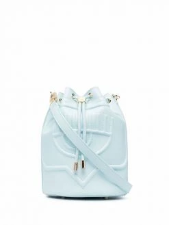 Chiara Ferragni embossed-detail bucket bag