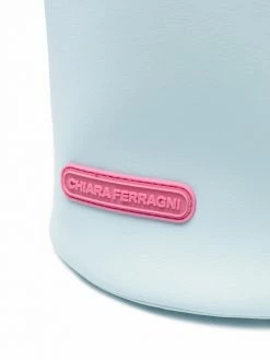 Chiara Ferragni embossed-detail bucket bag