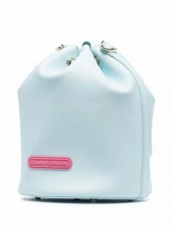 Chiara Ferragni embossed-detail bucket bag