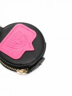 Chiara Ferragni Logo patch coin purse wallets & purses of women 8 Chiara Ferragni logo-patch coin purse
