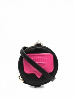 Chiara Ferragni logo-patch coin purse