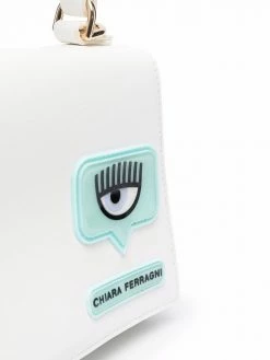Chiara Ferragni logo patch tote bag
