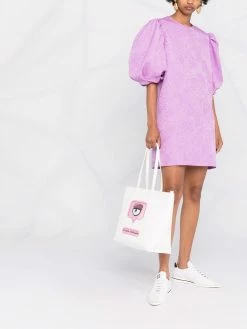 Chiara Ferragni logo-print shoulder bag