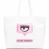Chiara Ferragni logo-print shoulder bag