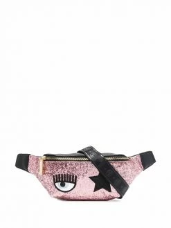 Chiara Ferragni embroidered-design belt bag